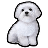 E&S - Maltese - Vinyl Sticker - Kornapet.com