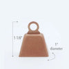 Bevin Bells - Heart Bell Charm - Kornapet.com