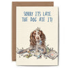 Bewilder beest - Late Spaniel Card - Kornapet.com
