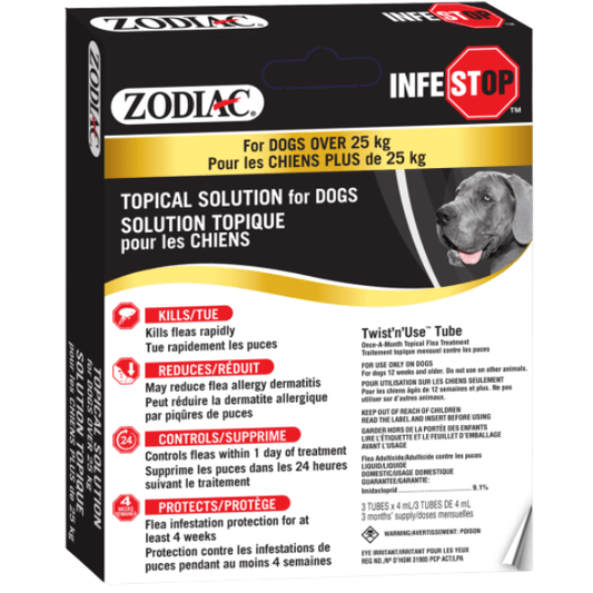 Zodiac - Infestop Dogs Over 25kg - Kornapet.com