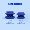 Wag Lab-The Slobber Blue Lg - Kornapet.com
