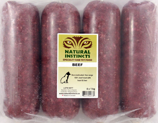 Natural Instincts - Beef Recipe - Kornapet.com
