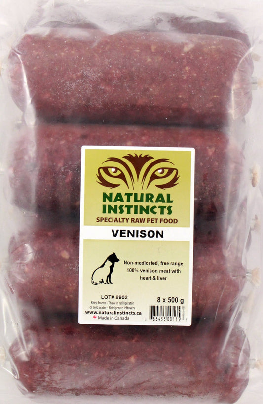 Natural Instincts - Venison Recipe - Kornapet.com