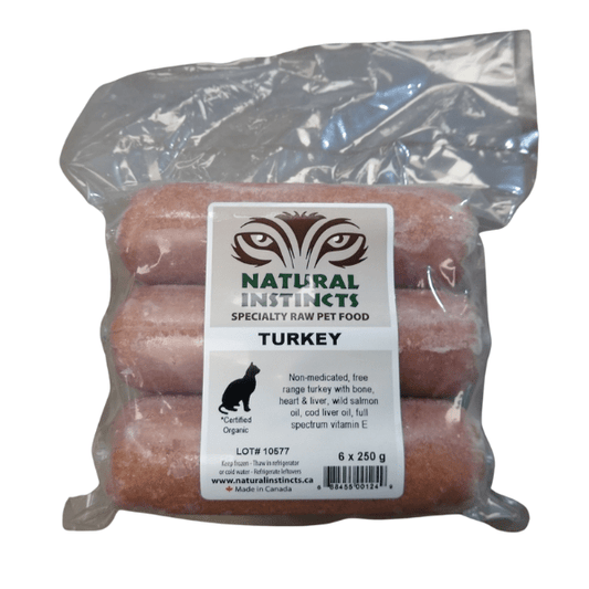 Natural Instincts - Turkey 250g Bulk - Kornapet.com