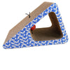Love 4 Pets - Triangle Scratcher Blue - Kornapet.com