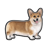 E&S - Welch Corgi - Vinyl Sticker - Kornapet.com