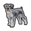 E&S - Schnauzer - Vinyl Sticker - Kornapet.com