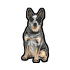 E&S-Austrailian Cattle Dog Sticker - Kornapet.com