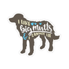 E&S - I Like Big Mutts Stickers - Kornapet.com