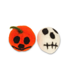 Skull & Jac-o-lantern 2pk