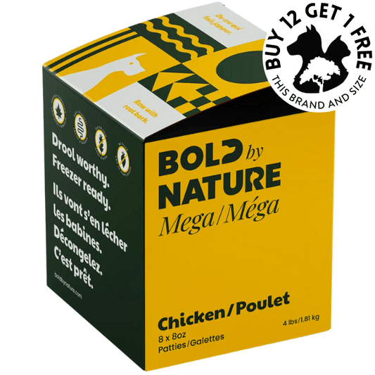 Bold By Nature - Chicken Patties 4lb - Kornapet.com