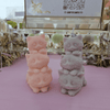 Clawed Candles - Cat Tower Pink 1pc - Kornapet.com