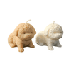 Clawed Candles - Poodle White 1pc - Kornapet.com