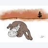 Love 4 Pets - Cuddling Cat & Dog Card - Kornapet.com