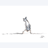 Love 4 Pets - Dog on a Rock Card - Kornapet.com
