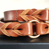 Nine Lives Atelier - Handmade Leather Leash Brown - Kornapet.com