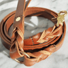 Nine Lives Atelier - Handmade Leather Leash Brown - Kornapet.com
