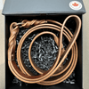 Nine Lives Atelier - Handmade Leather Leash Brown - Kornapet.com